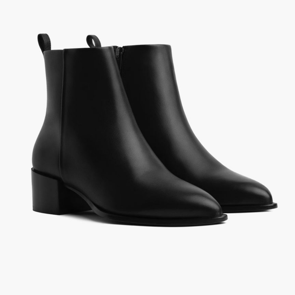 Thursday Black Tempo Boots, Size 8